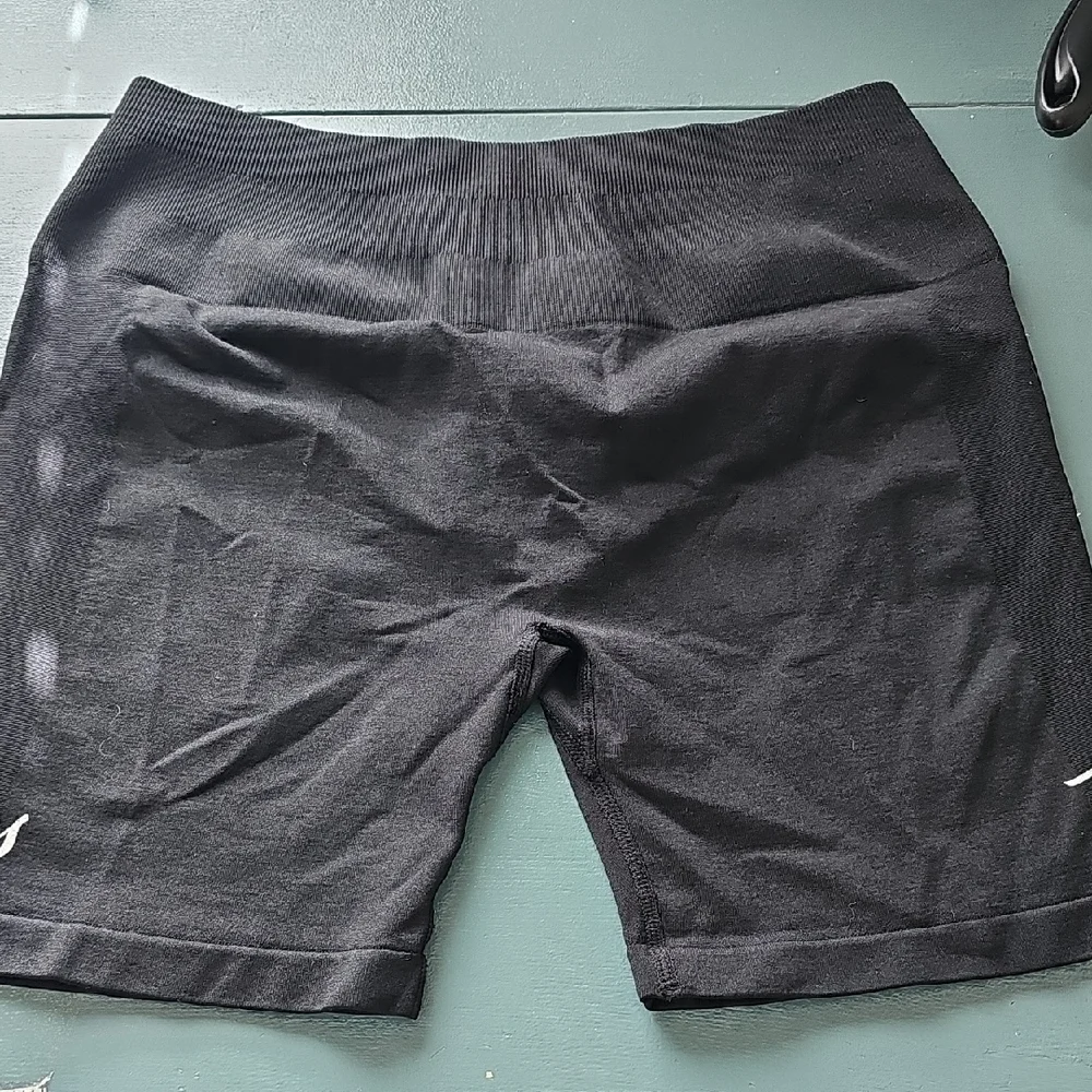 Black Athletic Shorts. By Wolves. Excelant Condition. Gym, Yoga. OS
